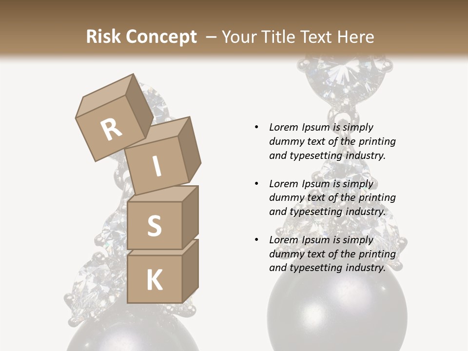 Crystal Silver Metallic PowerPoint Template