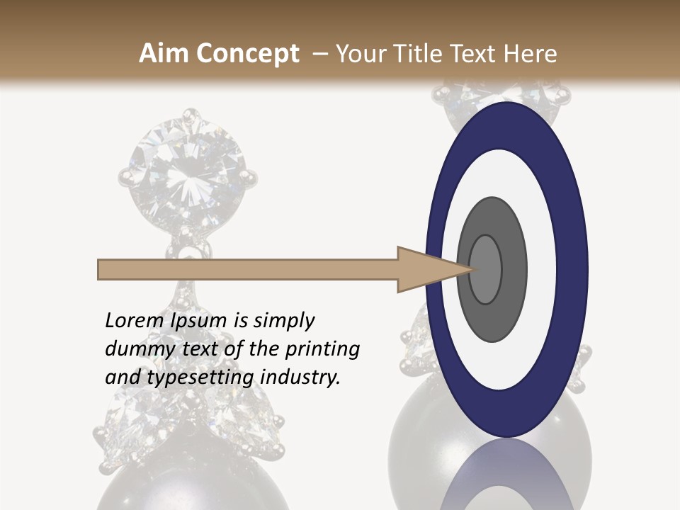 Crystal Silver Metallic PowerPoint Template