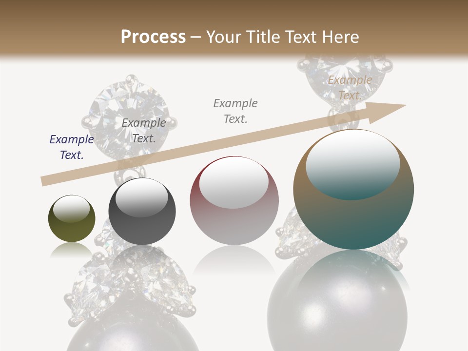 Crystal Silver Metallic PowerPoint Template