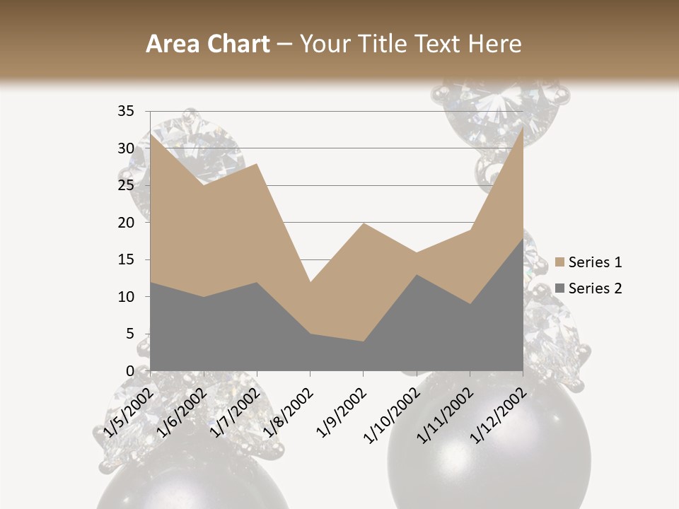 Crystal Silver Metallic PowerPoint Template