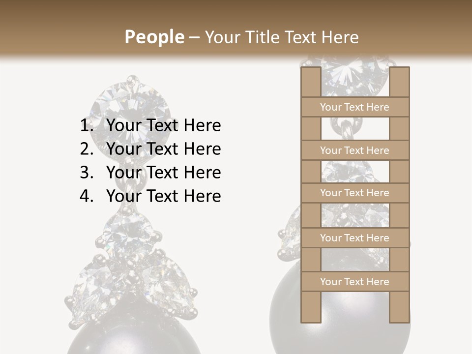 Crystal Silver Metallic PowerPoint Template