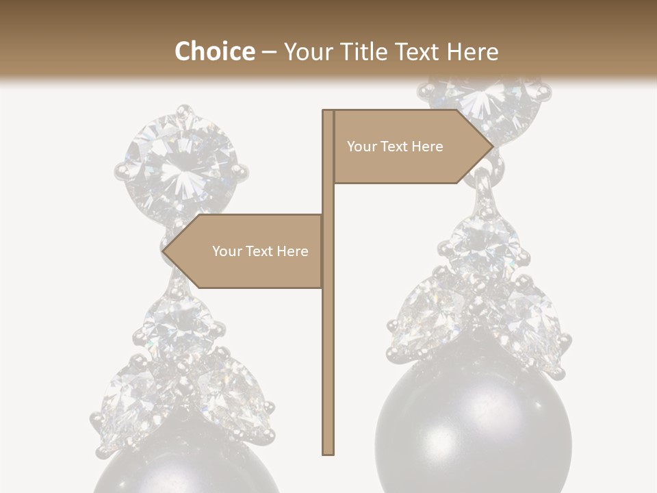 Crystal Silver Metallic PowerPoint Template