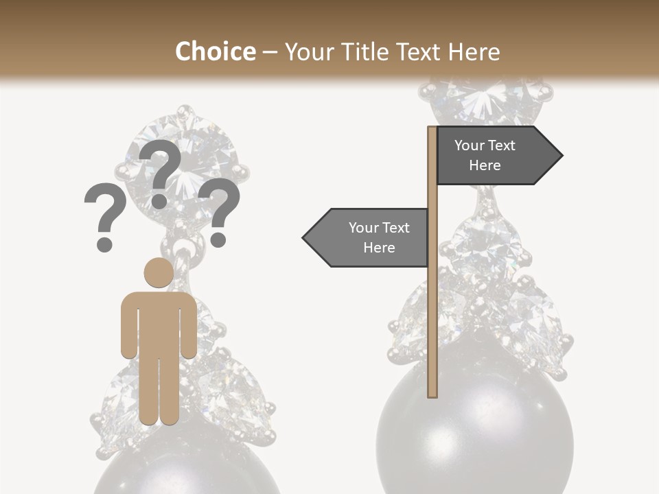 Crystal Silver Metallic PowerPoint Template