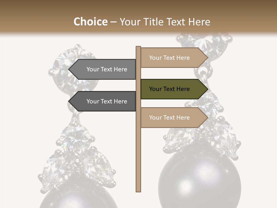 Crystal Silver Metallic PowerPoint Template