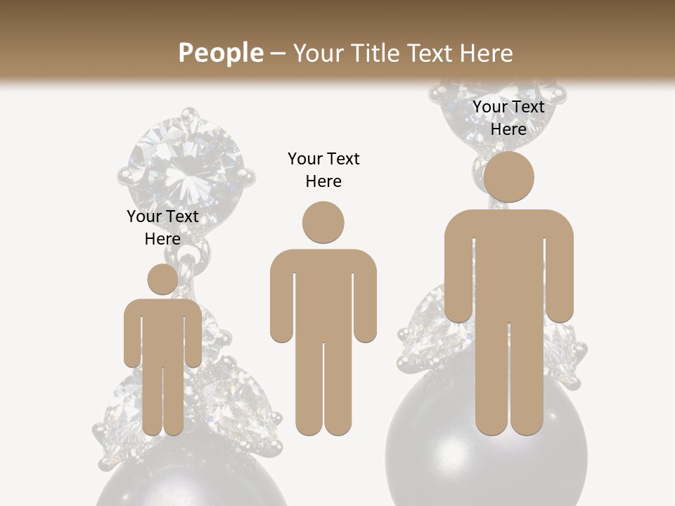 Crystal Silver Metallic PowerPoint Template