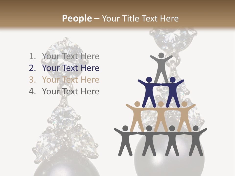 Crystal Silver Metallic PowerPoint Template