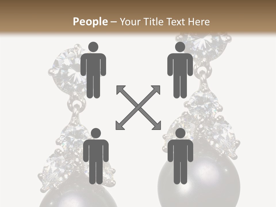 Crystal Silver Metallic PowerPoint Template