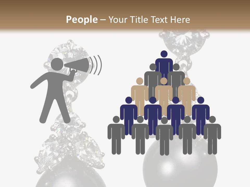 Crystal Silver Metallic PowerPoint Template