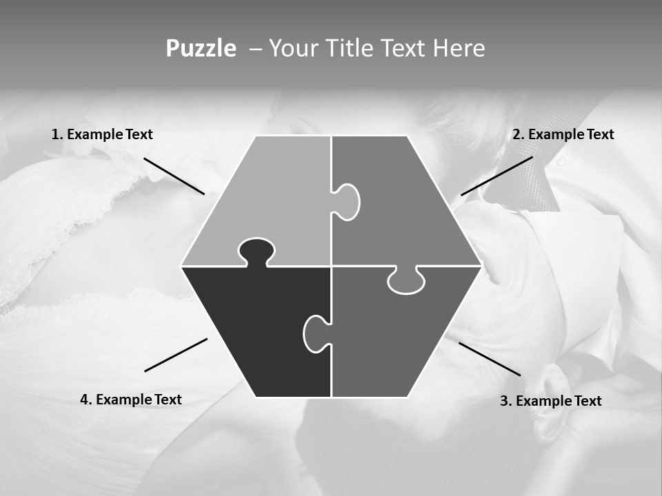 Love White Vintage PowerPoint Template