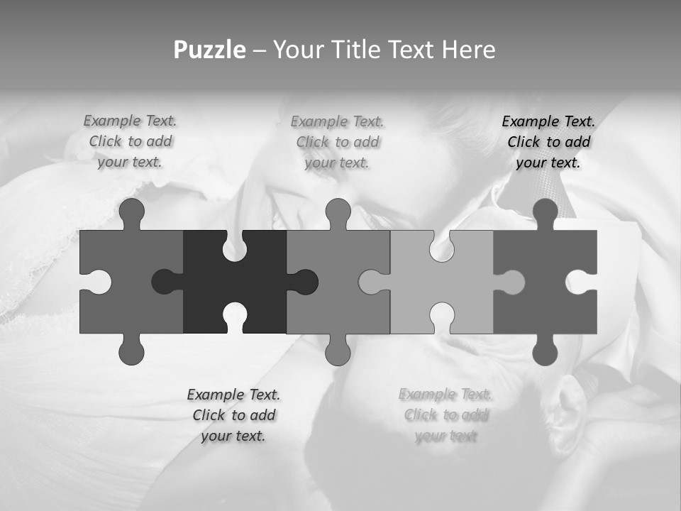 Love White Vintage PowerPoint Template