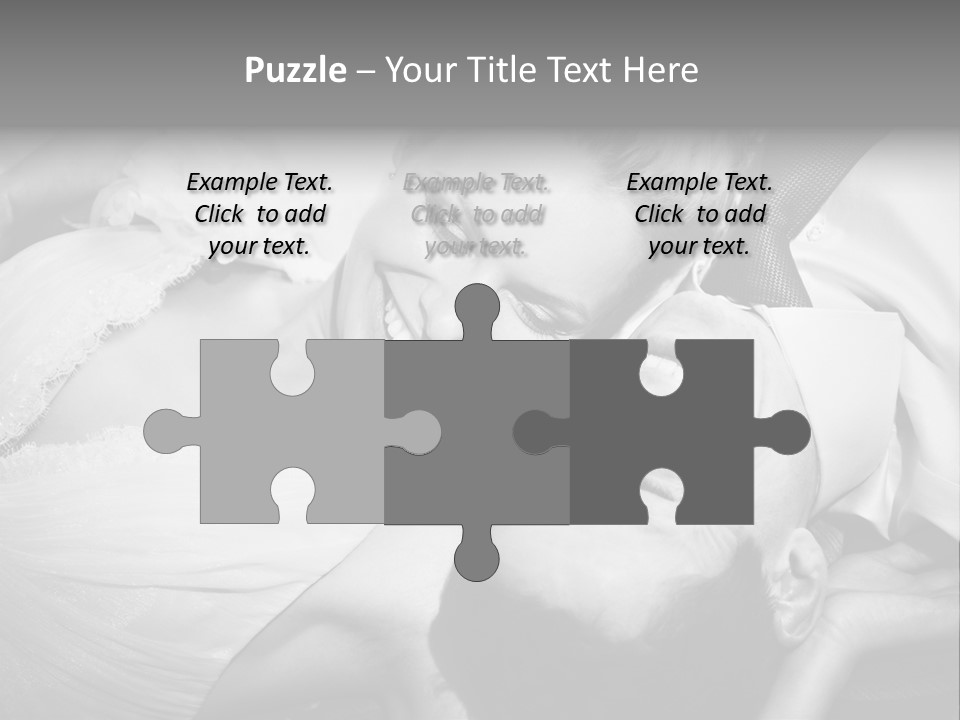 Love White Vintage PowerPoint Template