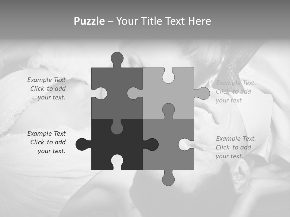 Love White Vintage PowerPoint Template