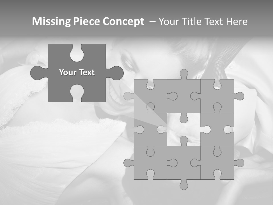 Love White Vintage PowerPoint Template