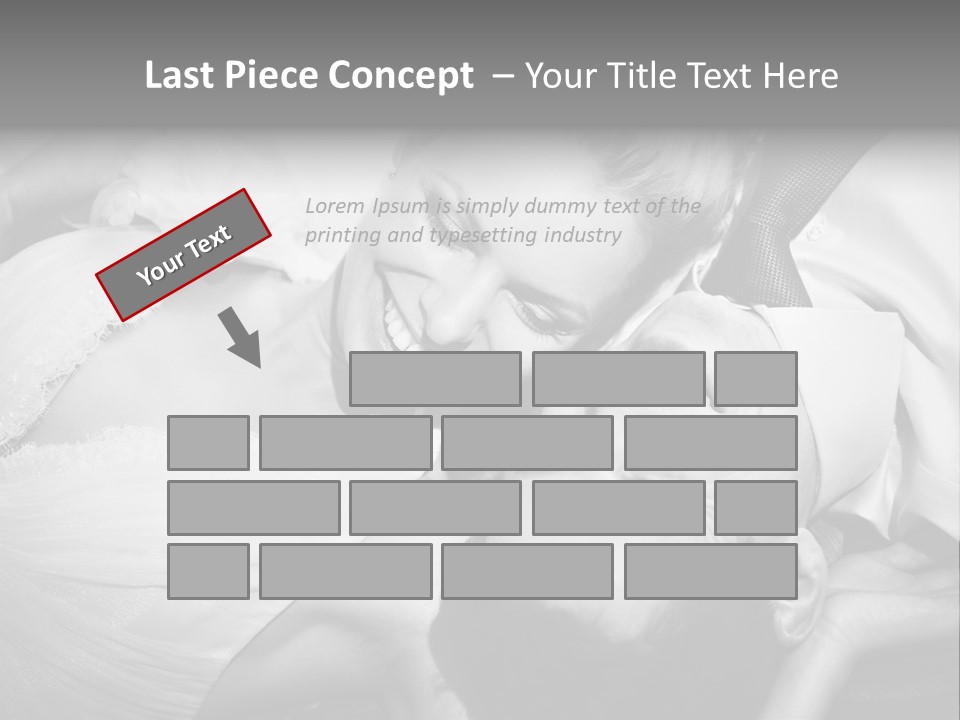Love White Vintage PowerPoint Template