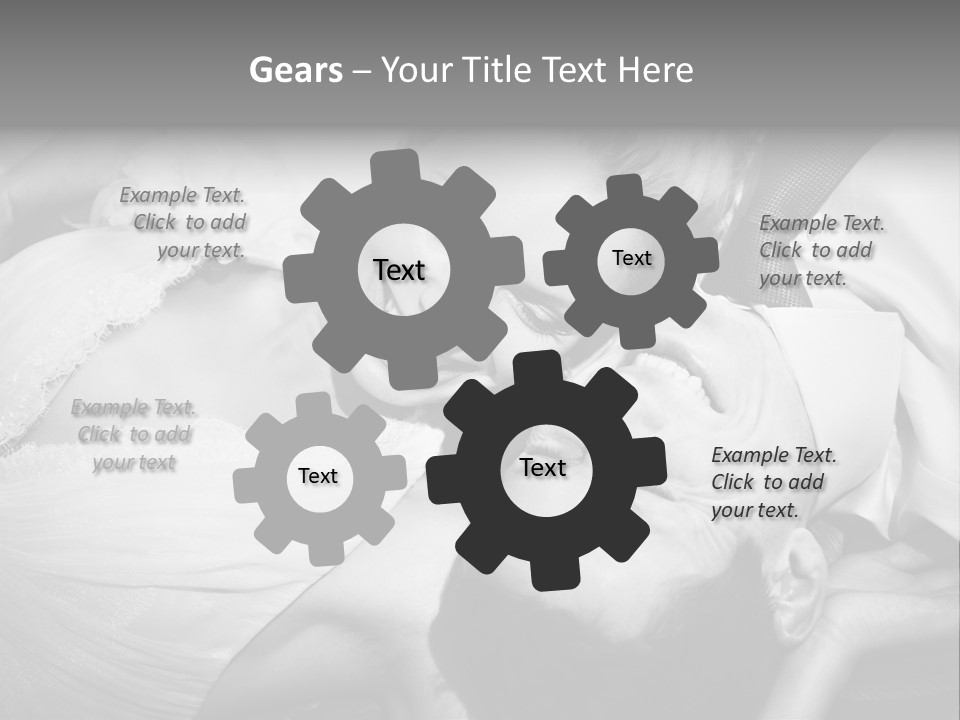 Love White Vintage PowerPoint Template