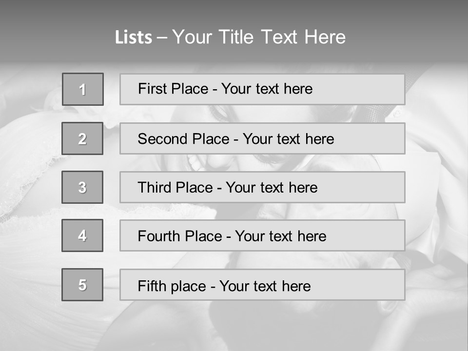 Love White Vintage PowerPoint Template