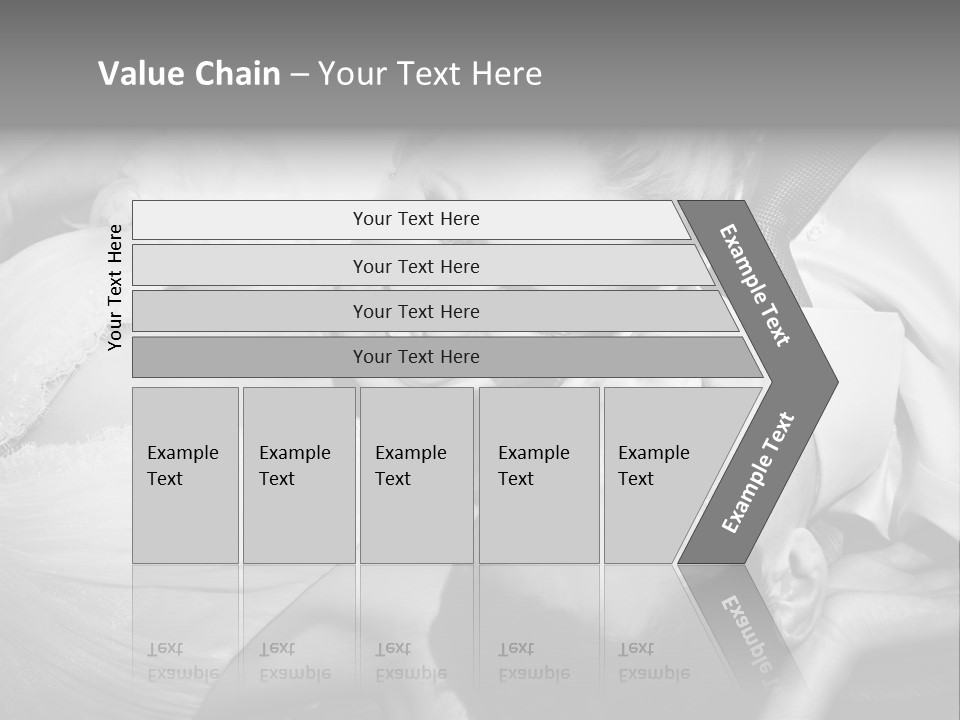 Love White Vintage PowerPoint Template