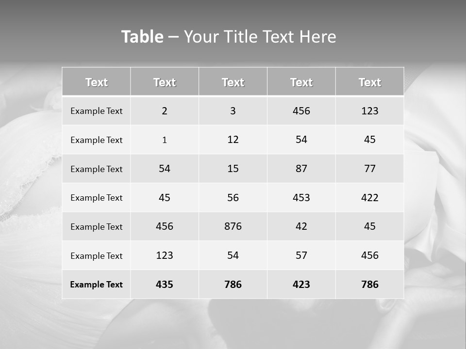 Love White Vintage PowerPoint Template