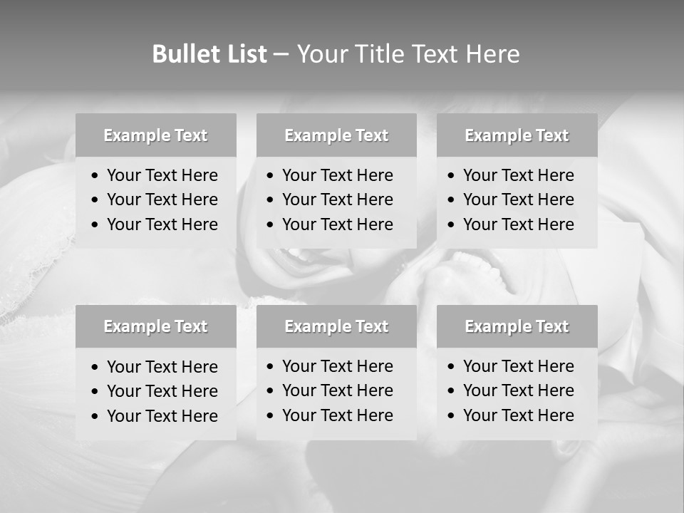 Love White Vintage PowerPoint Template