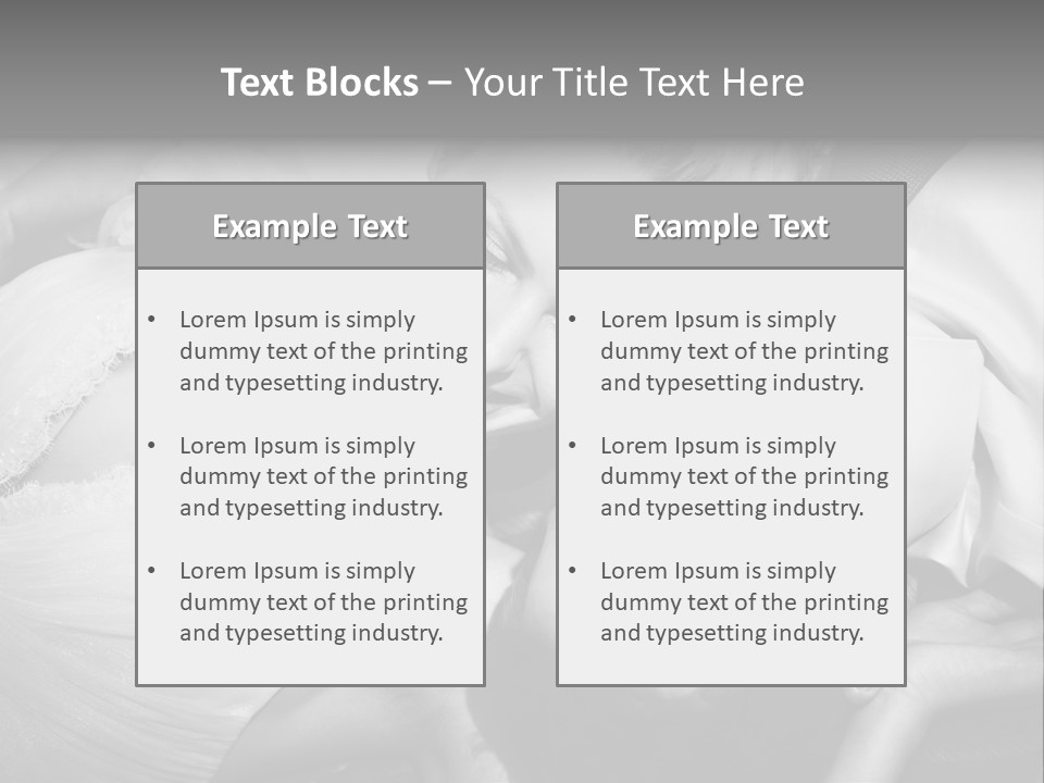 Love White Vintage PowerPoint Template