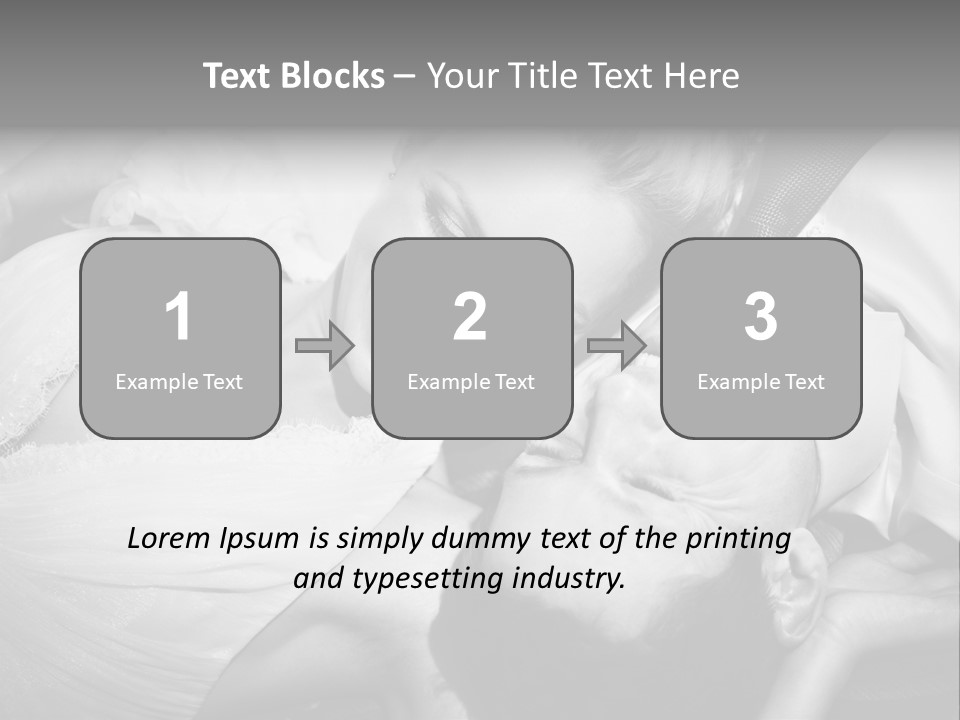 Love White Vintage PowerPoint Template