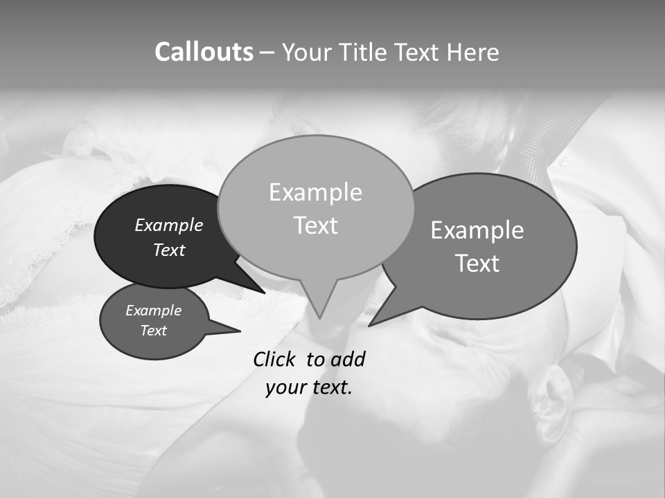 Love White Vintage PowerPoint Template