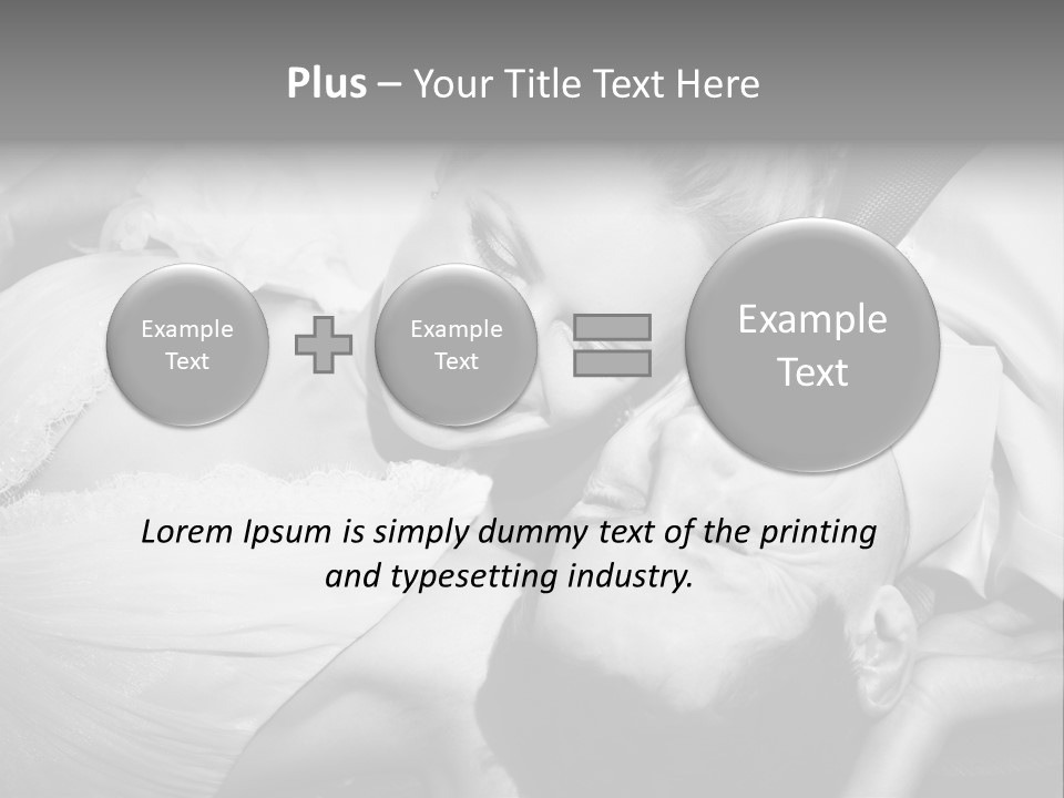 Love White Vintage PowerPoint Template