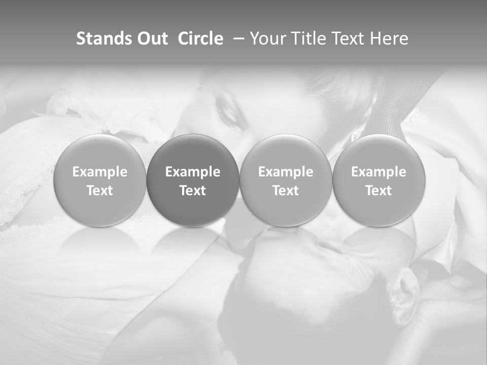 Love White Vintage PowerPoint Template