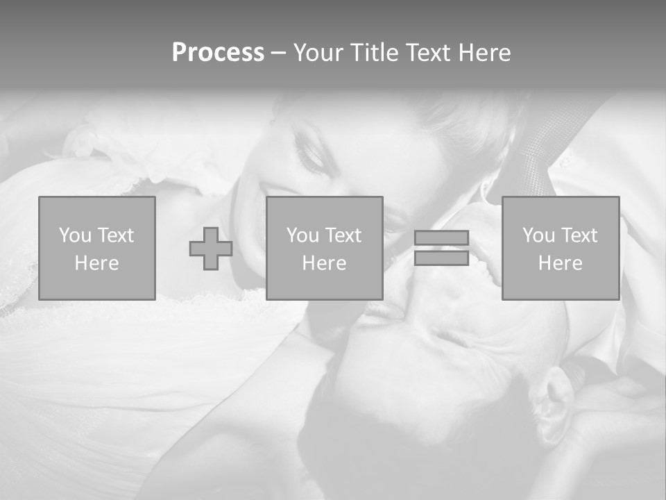 Love White Vintage PowerPoint Template