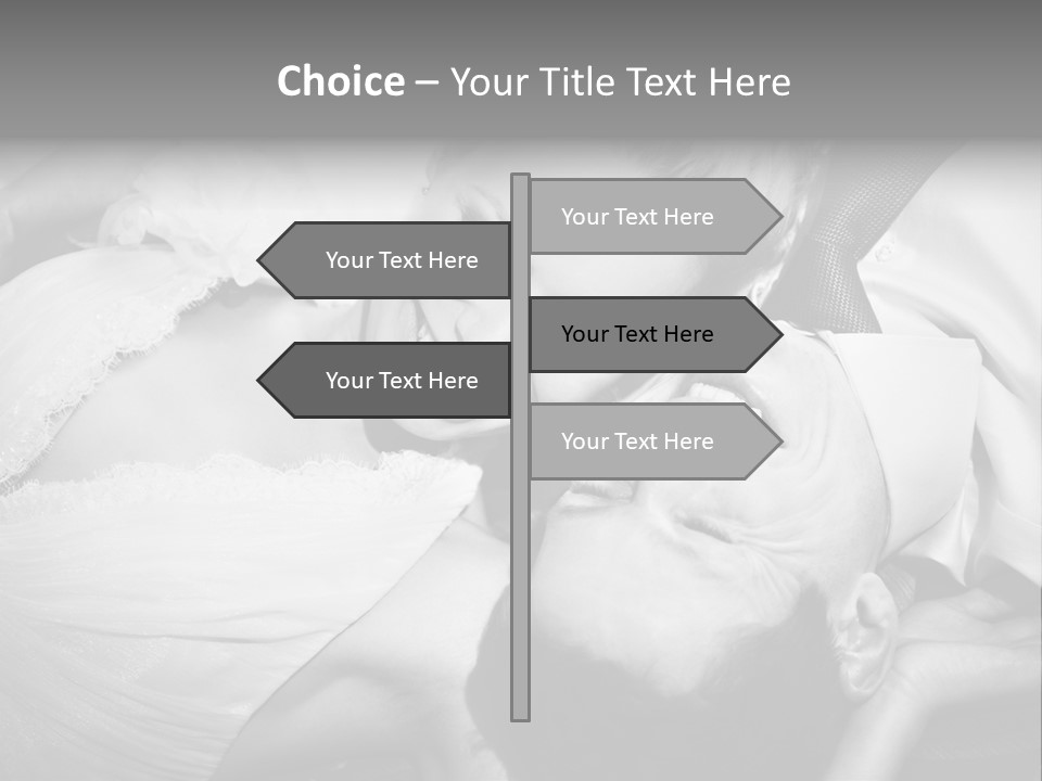 Love White Vintage PowerPoint Template