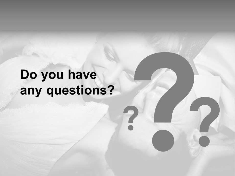 Love White Vintage PowerPoint Template