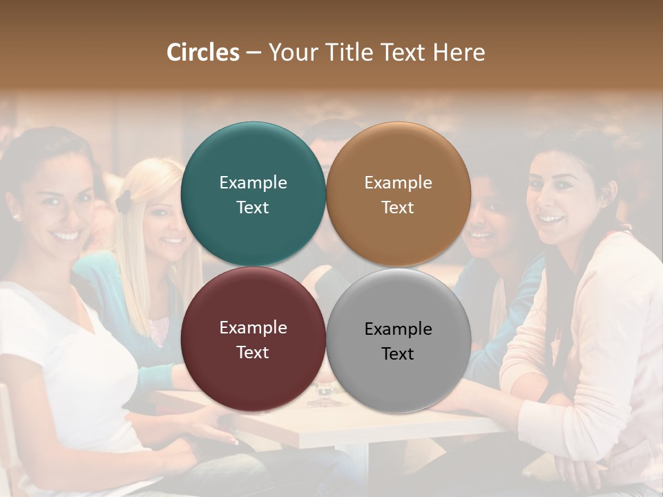 Break Indoor Afroamerican PowerPoint Template