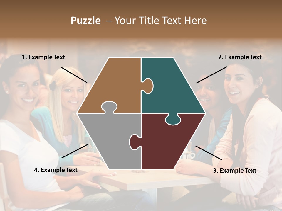 Break Indoor Afroamerican PowerPoint Template