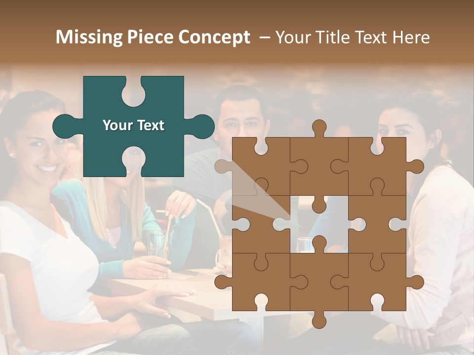 Break Indoor Afroamerican PowerPoint Template