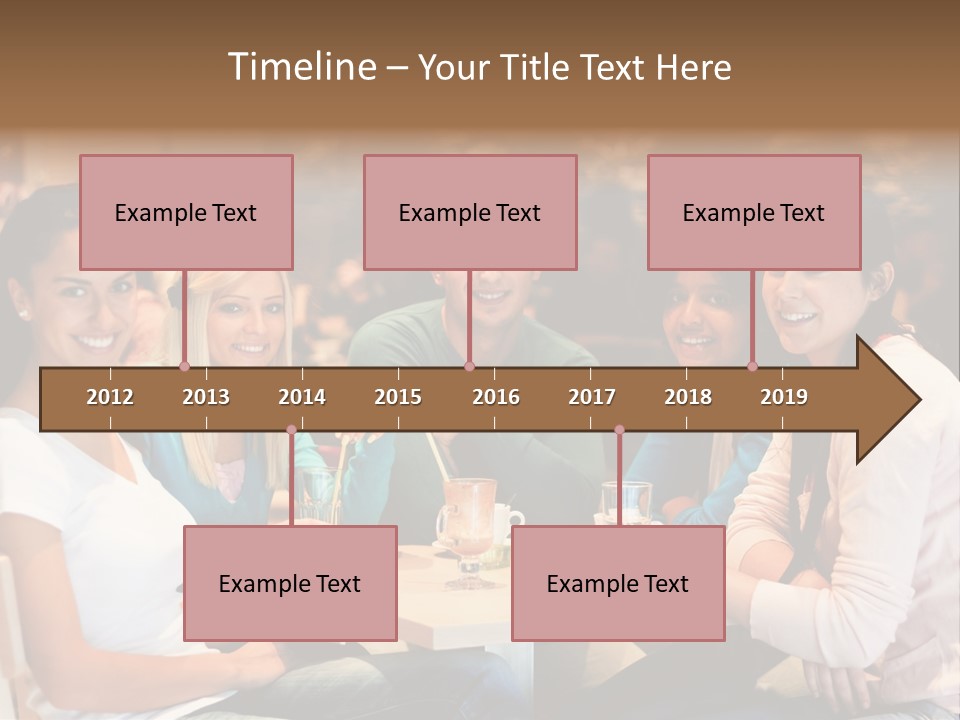 Break Indoor Afroamerican PowerPoint Template
