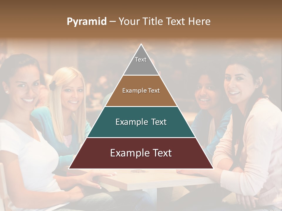 Break Indoor Afroamerican PowerPoint Template