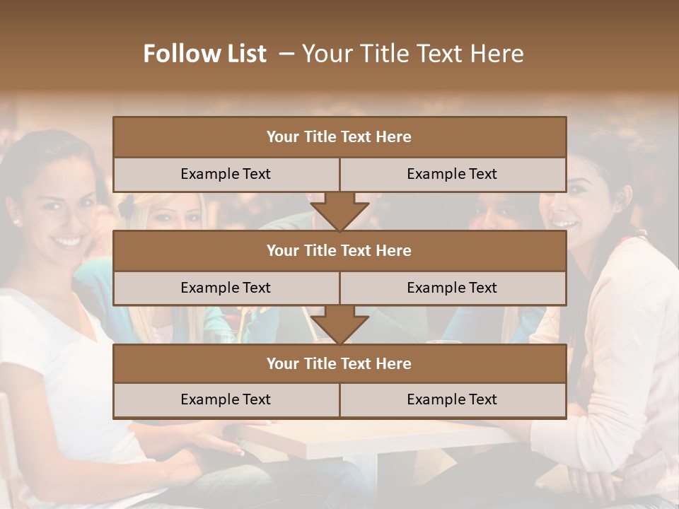 Break Indoor Afroamerican PowerPoint Template
