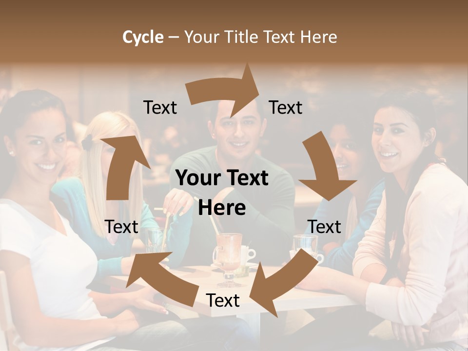 Break Indoor Afroamerican PowerPoint Template