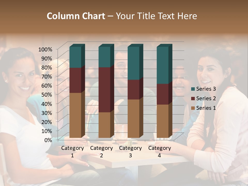 Break Indoor Afroamerican PowerPoint Template