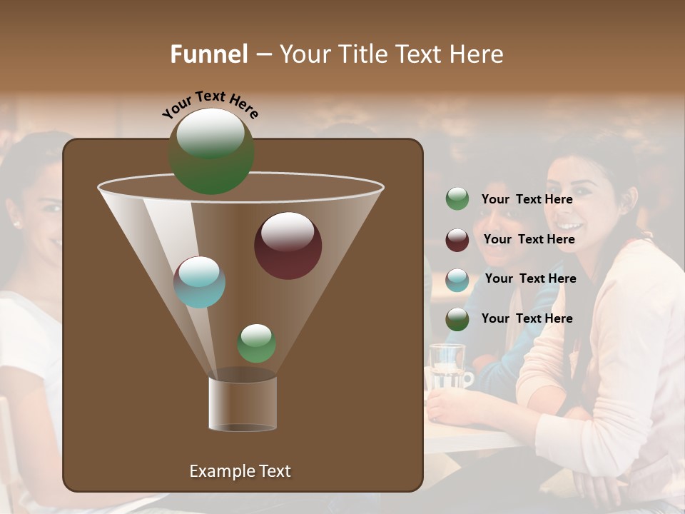 Break Indoor Afroamerican PowerPoint Template