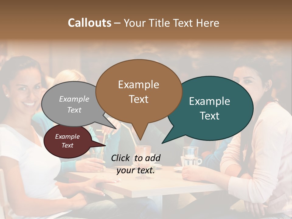 Break Indoor Afroamerican PowerPoint Template