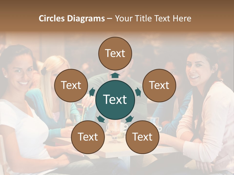 Break Indoor Afroamerican PowerPoint Template