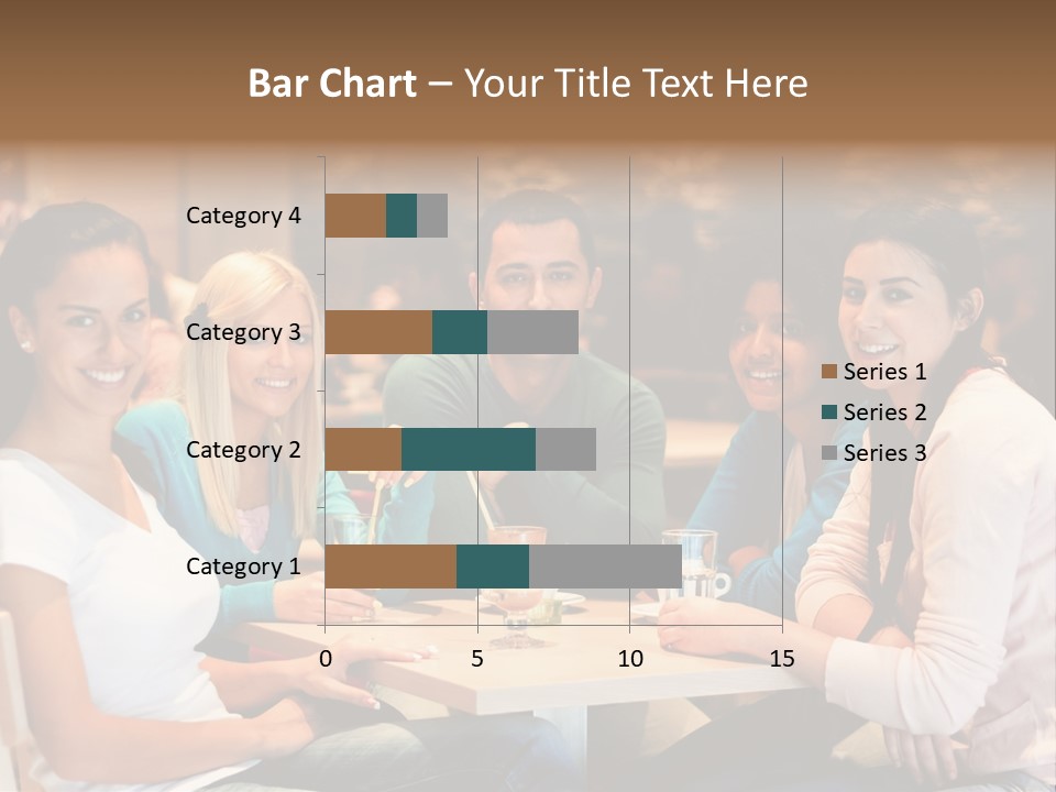 Break Indoor Afroamerican PowerPoint Template