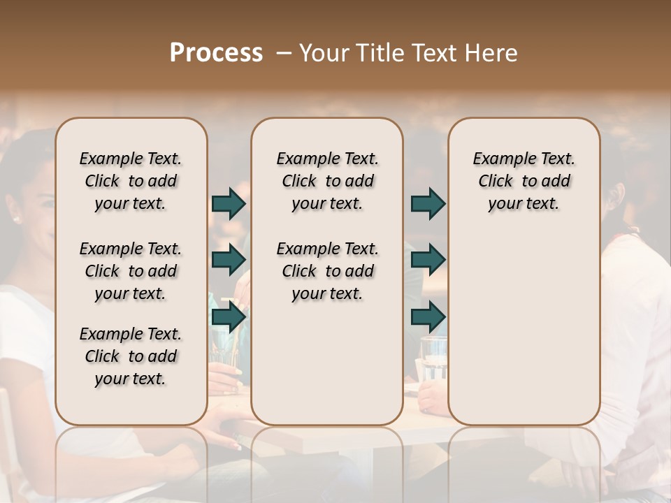 Break Indoor Afroamerican PowerPoint Template