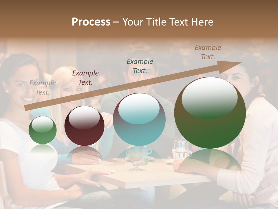 Break Indoor Afroamerican PowerPoint Template