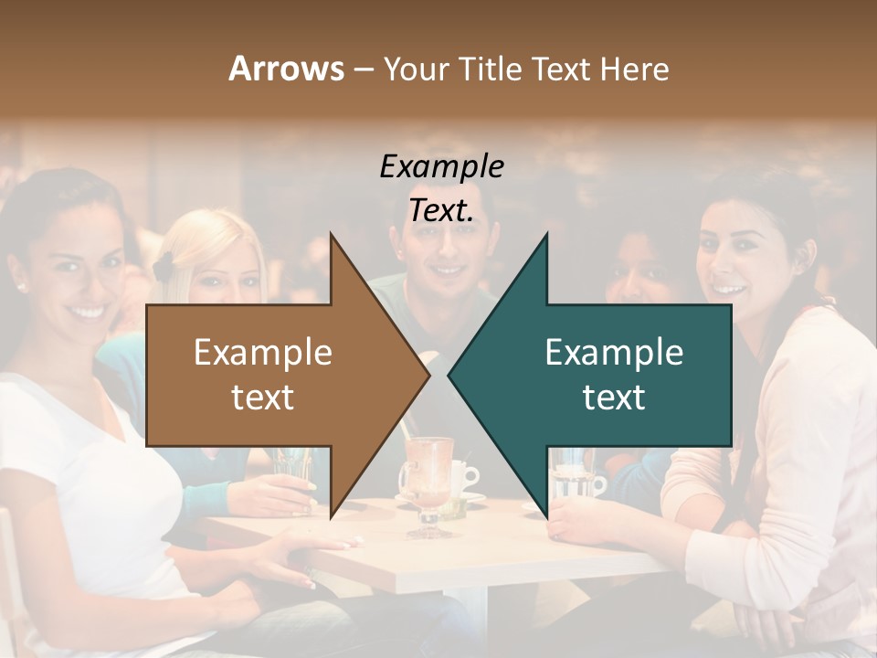 Break Indoor Afroamerican PowerPoint Template