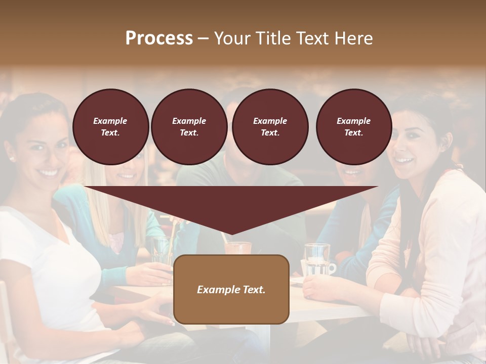 Break Indoor Afroamerican PowerPoint Template