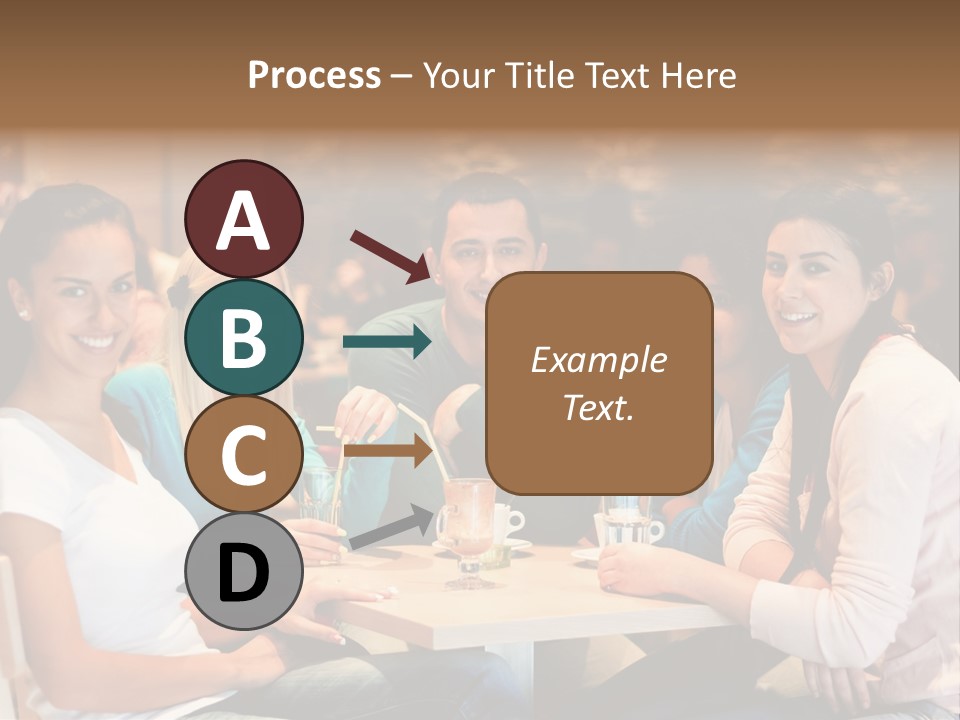 Break Indoor Afroamerican PowerPoint Template