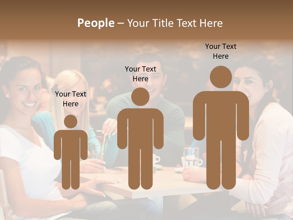 Break Indoor Afroamerican PowerPoint Template