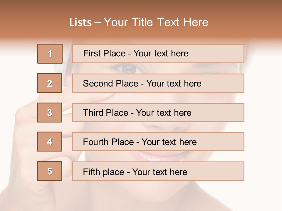 People White Person PowerPoint Template